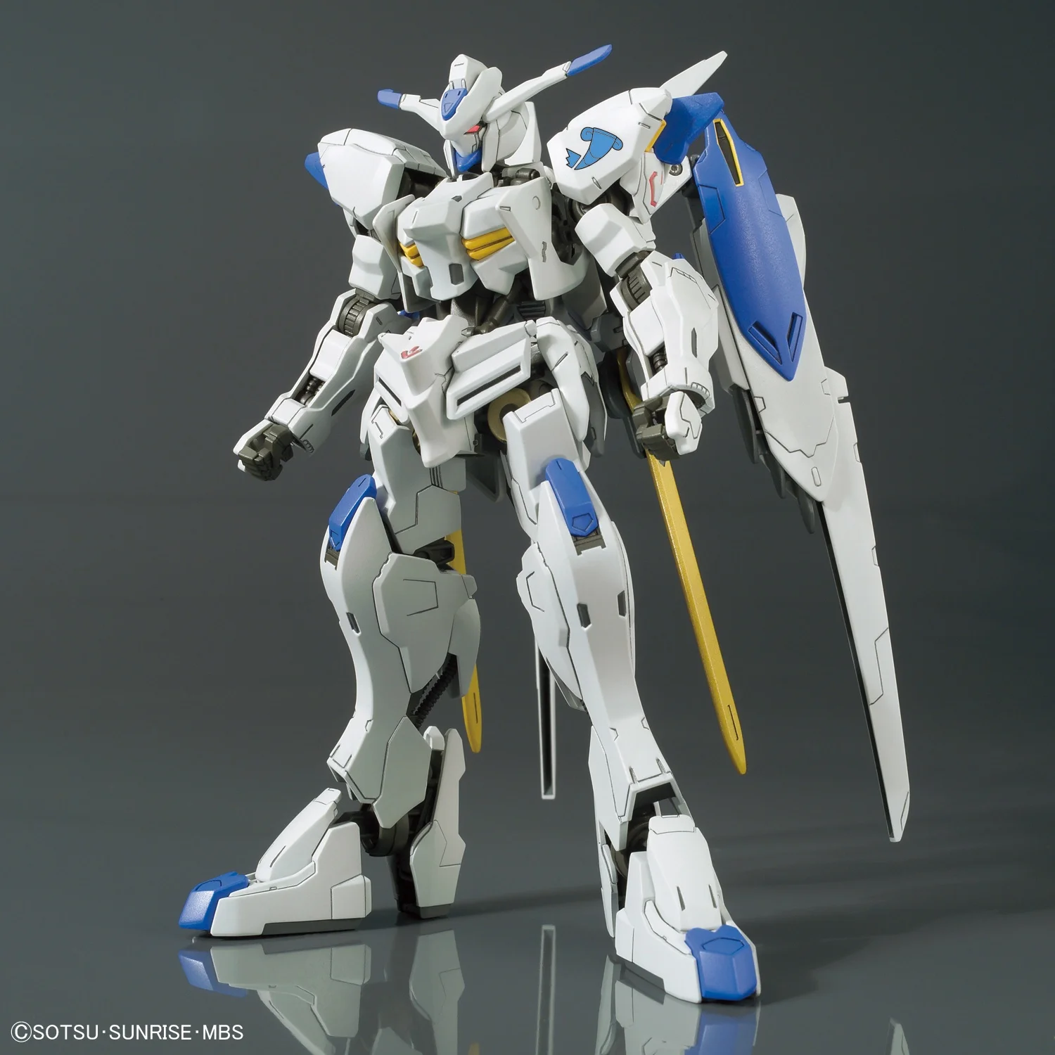 BANDAI Original HG 1/144 Gundam Bael Mobile Suit Gundam: Iron-Blooded Orphans Gunpla Model Kit Assembly/Assembling