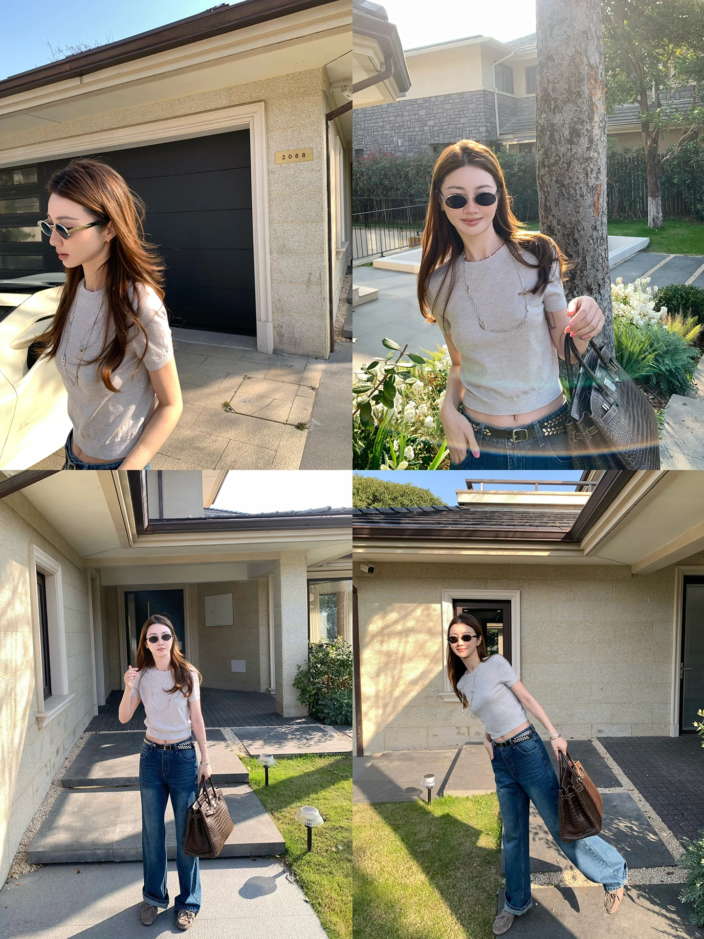 

Женская трикотажная одежда Vcruan Axi Original Skin с коротким рукавом, 20% шерсти, минималистичная роскошная серия Rz261111, летняя коллекция