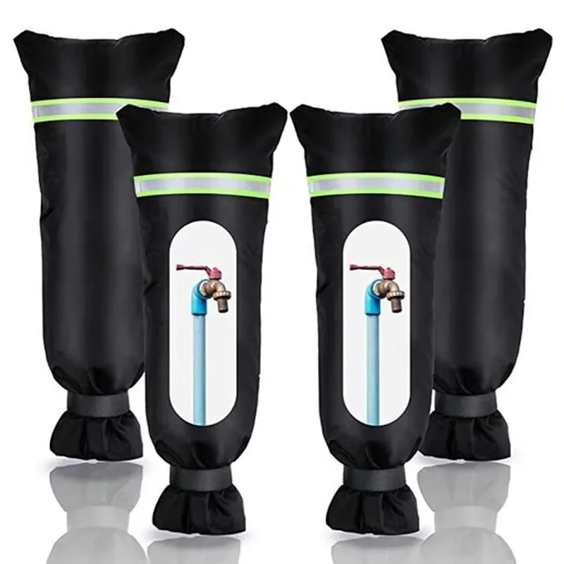 Outdoor Faucet Covers for Winter Freeze Protection Waterproof Spigot Cover Winter Insulated Reusable Hose Bibs Socks Outside