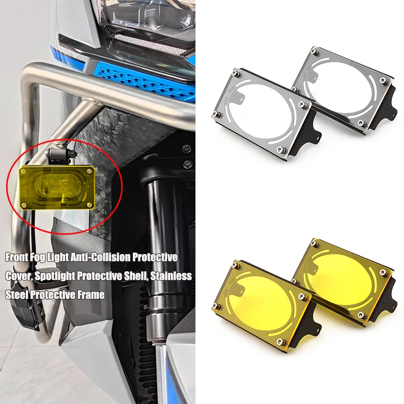 Moto Accessories Fit For ZONTES 368G 368K 368D 368E 368 G/K/D/E Front Fog Light Anti-Collision Protective Cover LED Guard Lamp