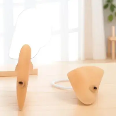 1 Set Gancio per il mento del naso della strega Costume da festa in maschera Protesi Accessorio per giochi di ruolo di Halloween per adulti Bambini Cosplay Falso lungo