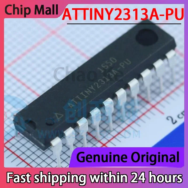 1PCS Brand New Original ATTINY2313A-PU Packaged DIP-20 Microcontroller (MCU/MPU/SOC)