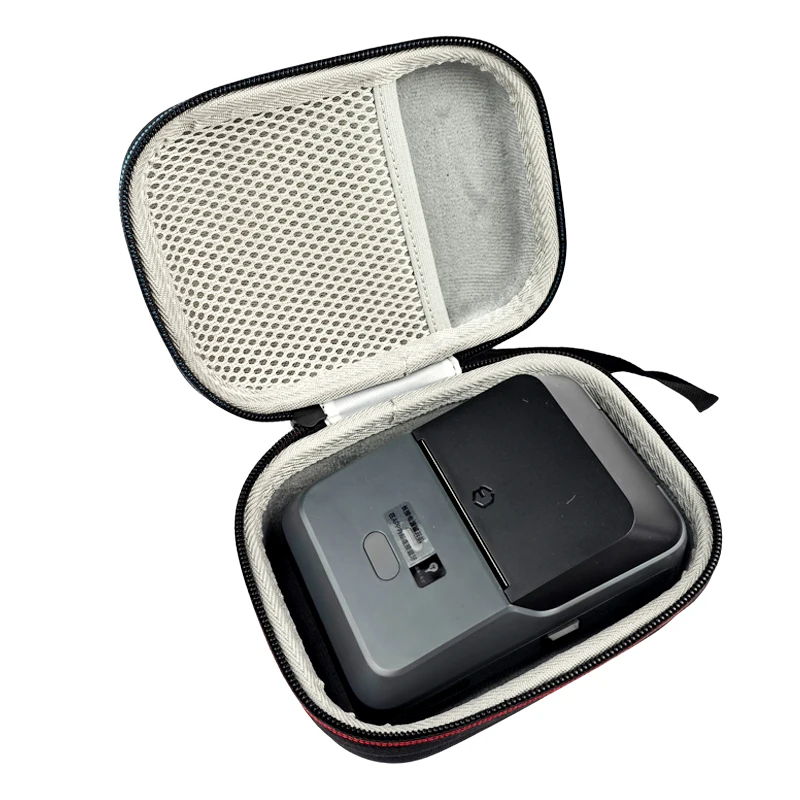 ZOPRORE Harte EVA-Reisebox für den Außenbereich, Tragetasche, Aufbewahrungskoffer, Abdeckung für DETONGER P2 Mini Thermo-Etikettendrucker