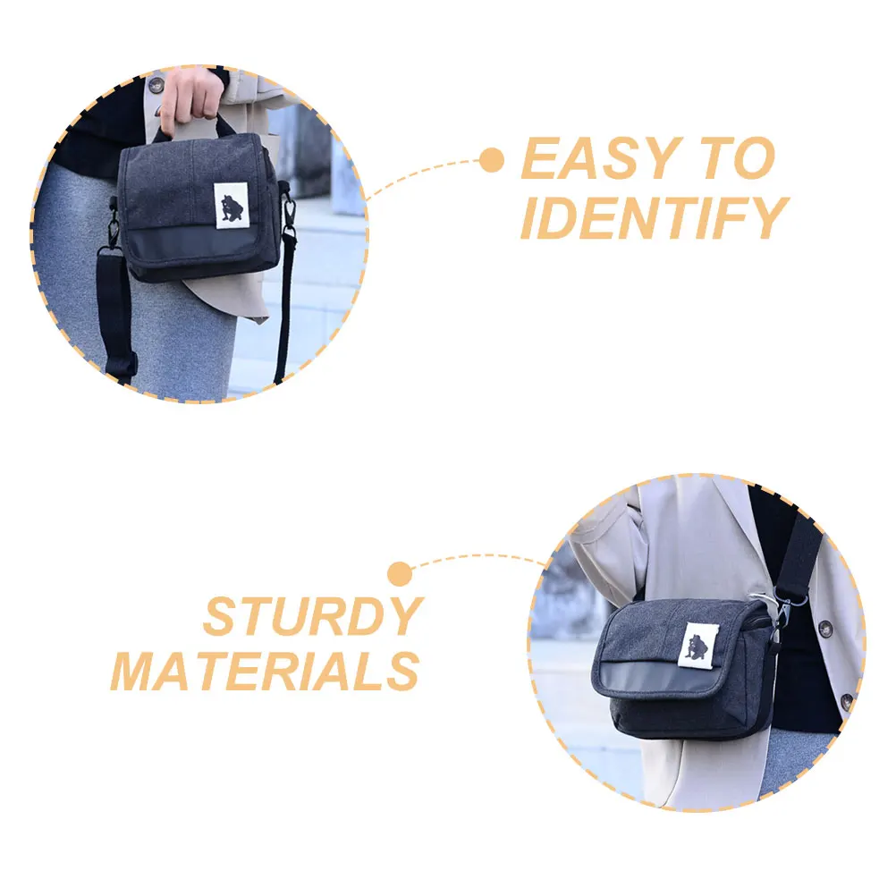

Camera Bag Shockproof Pouch Case Bags Storage Travel Protector Compact Canvas Waterproof Carrying Shoulder Straps Camera
