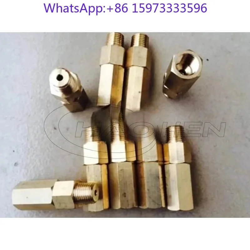 1pcs Air Compressor Oil Return Check Valve 1625166451 All‑Copper One‑Way Valve Industrial Pneumatic Replacement Part