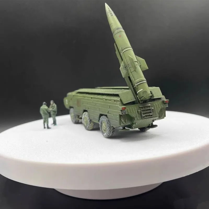 1:72 Scale Model Russian SS-21 Circular Point Ground To Ground Tactical Missile Rocket Launcher Tank Armored Vehicle Collection