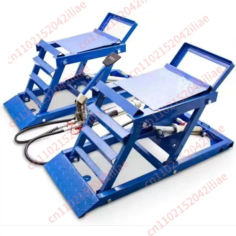 

Adjustable 2 Ton CE Garage Car Lift Ramp Portable Steel Hydraulic Car Jack Lifter Repair Lifting Equipment Vehicle Tool