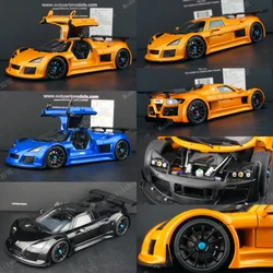 Autoart 1:18 Gumpert Apollo S Alloy Fully Open Simulation Limited Edition Alloy Metal Static Car Model Toy Gift