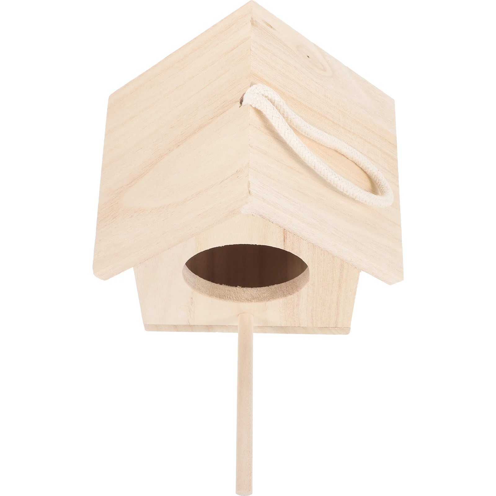 

Birds Wooden Nest Parakeet Breeding Nests Terrarium Small Parrot Hatch for Cages