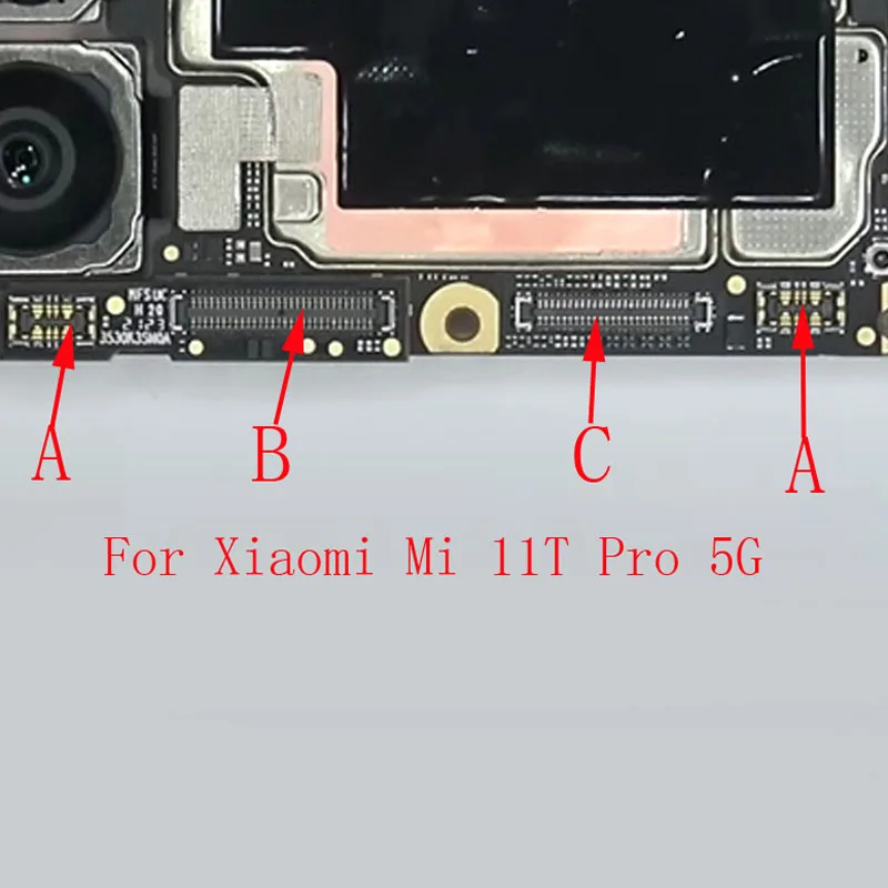 2-10Pcs Battery Lcd Usb Charger Charging Dock Port Flex Holder FPC Connector Plug Jack Board For Xiaomi Mi 11T Pro 5G Mi11T M11T