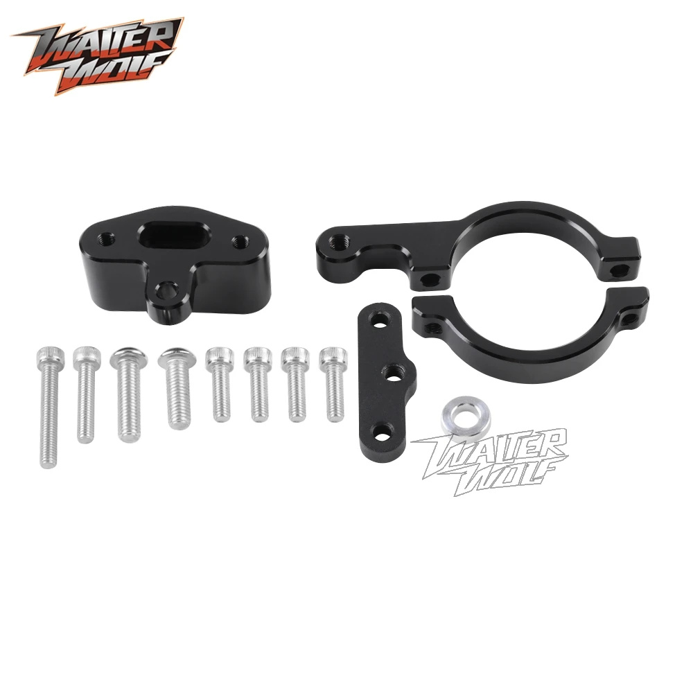 دراجة نارية الخطي التوجيه المثبط جبل قوس استقرار بين قوسين عكس السلامة المقود حامل ل 690 DUKE R 690 DUKE 2025