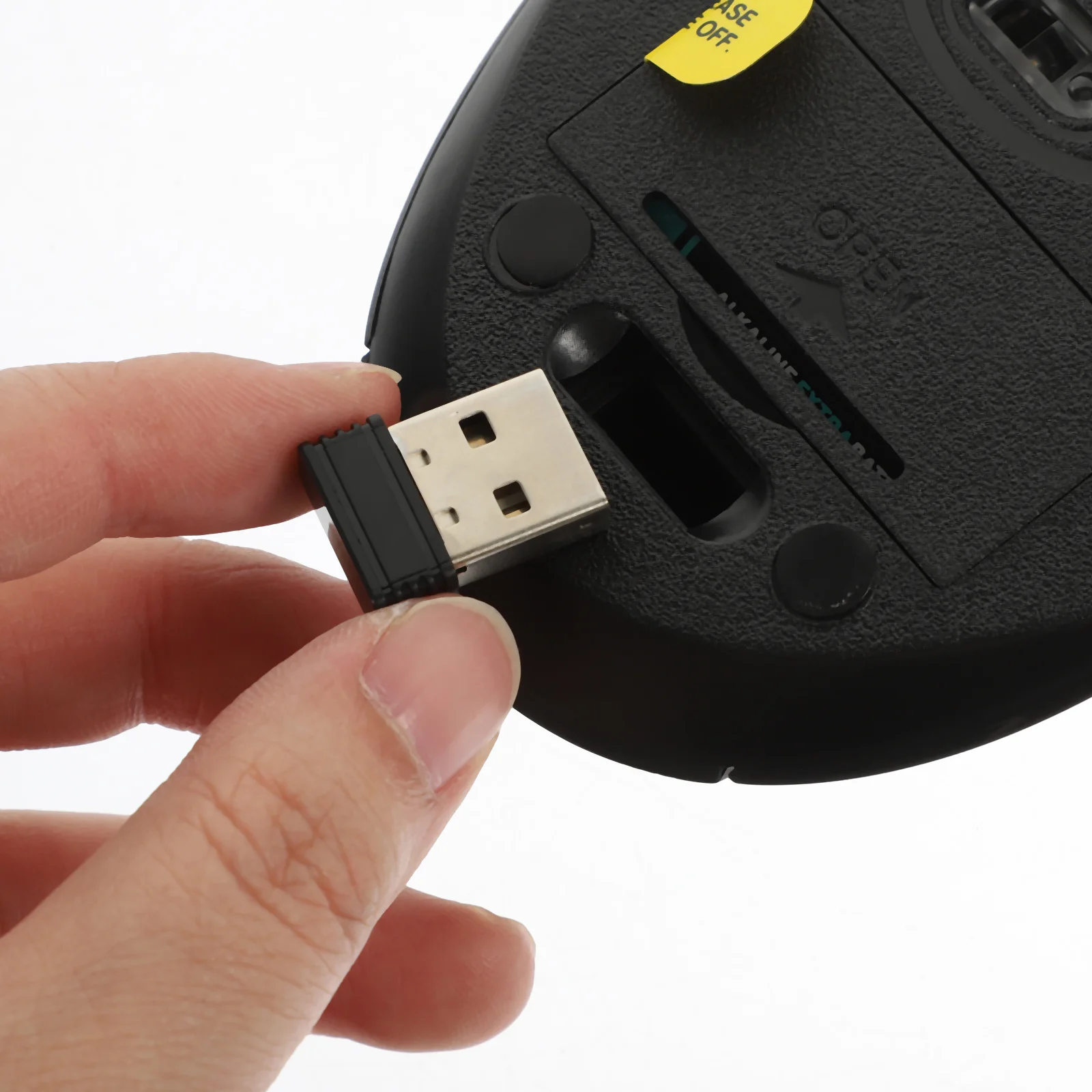 

Black U Shaped USB Wireless Mouse 2.4ghz Mini Receiver 6 Keys Quiet Laptop Computer Mouse Gamer Mice