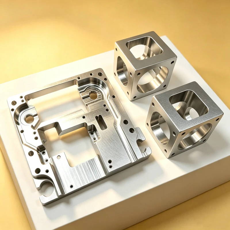 Custom Aluminum CNC Machining Parts, Precision CNC Milling Mechanical Spare Parts Manufacturing Service