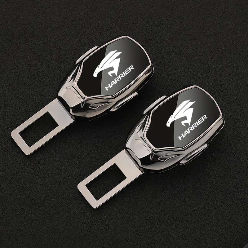 Car Seat Belt Metal Jewelry Seat Belt Accessory Extender for Toyota harrier Car Accessories