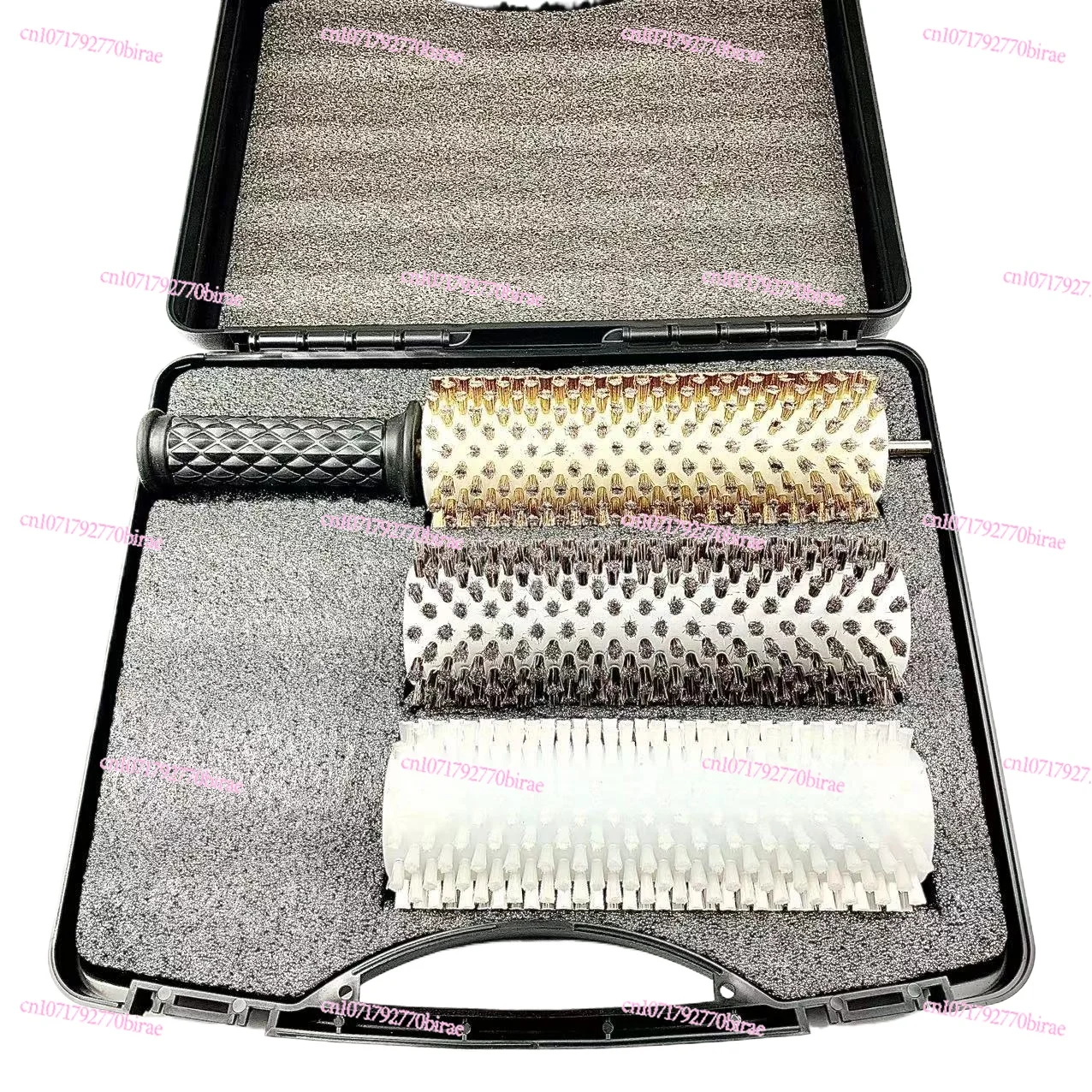Snowboard Waxing Roller Brush, Polishing Roller  Snowboard Waxing Set, Nylon  Horse Hair  Copper Wire
