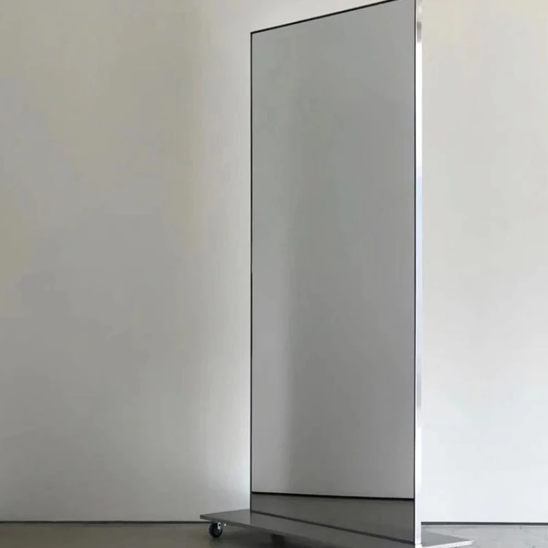 

Movable full-body mirror, fitting mirror, floor-to-ceiling household large mirror