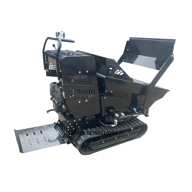 

Small Mini Motor & Engine Powered Crawler Dumper Truck Multi-Purpose Mining Sand and Gravel Transport Dump Truck