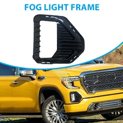 Left Right Front Bumper Fog Light Cover Grille for GMC Sierra 1500 2019 2020 2021 84220376 84220377