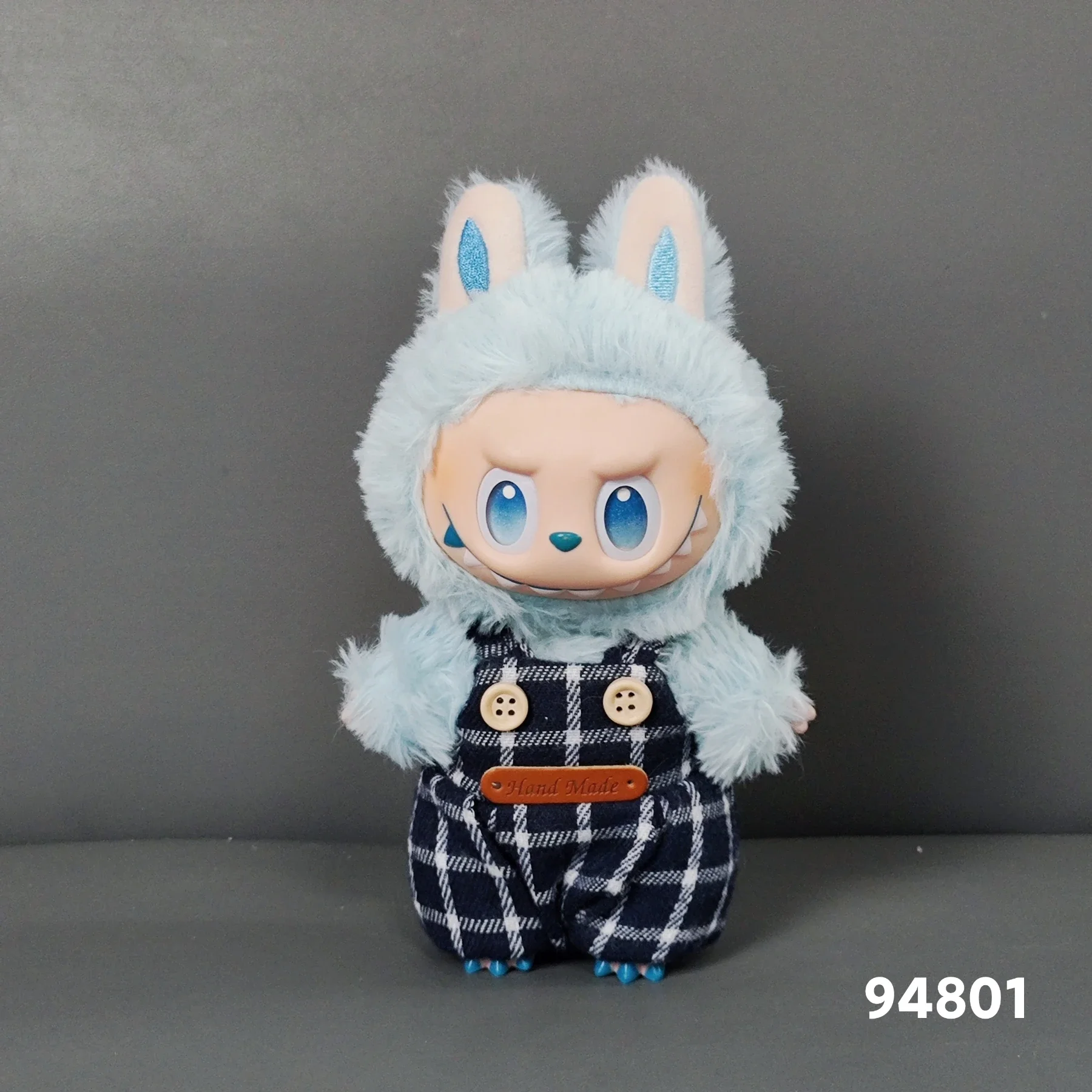 Kleidung für Labubu 17 cm Mini-Plüschpuppenkleidungszubehör für Korea Kpop EXO