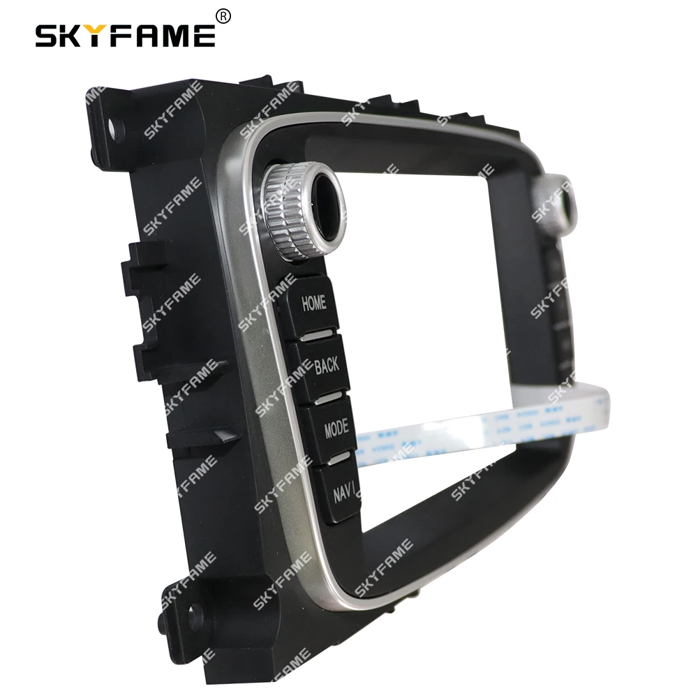 SKYFAME 7 Inch Car Frame Fascia Adapter Android Radio Dash Fitting Panel Kit For Ford Mondeo Focus C-Max S-Max Galaxy Kuga