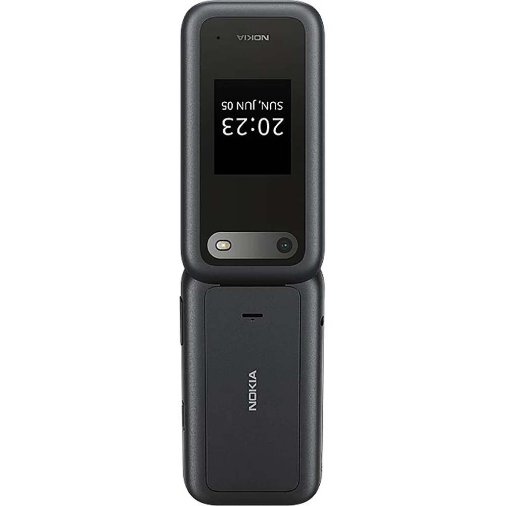 Nokia 2660 Flip 4G Phone With 2SIM  2.8-inch 1450mAh LED Flashlight Bluetooth4.2 3.5mm Headphone Jack, FM Radio Micro-USB Nokia