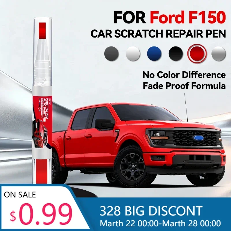 

Горячая новинка: Ручка-корректор для ремонта лакокрасочного покрытия Ford F150 2015-2025 T1 P703, средство для удаления царапин, аксессуары для авто, черный, белый, красный