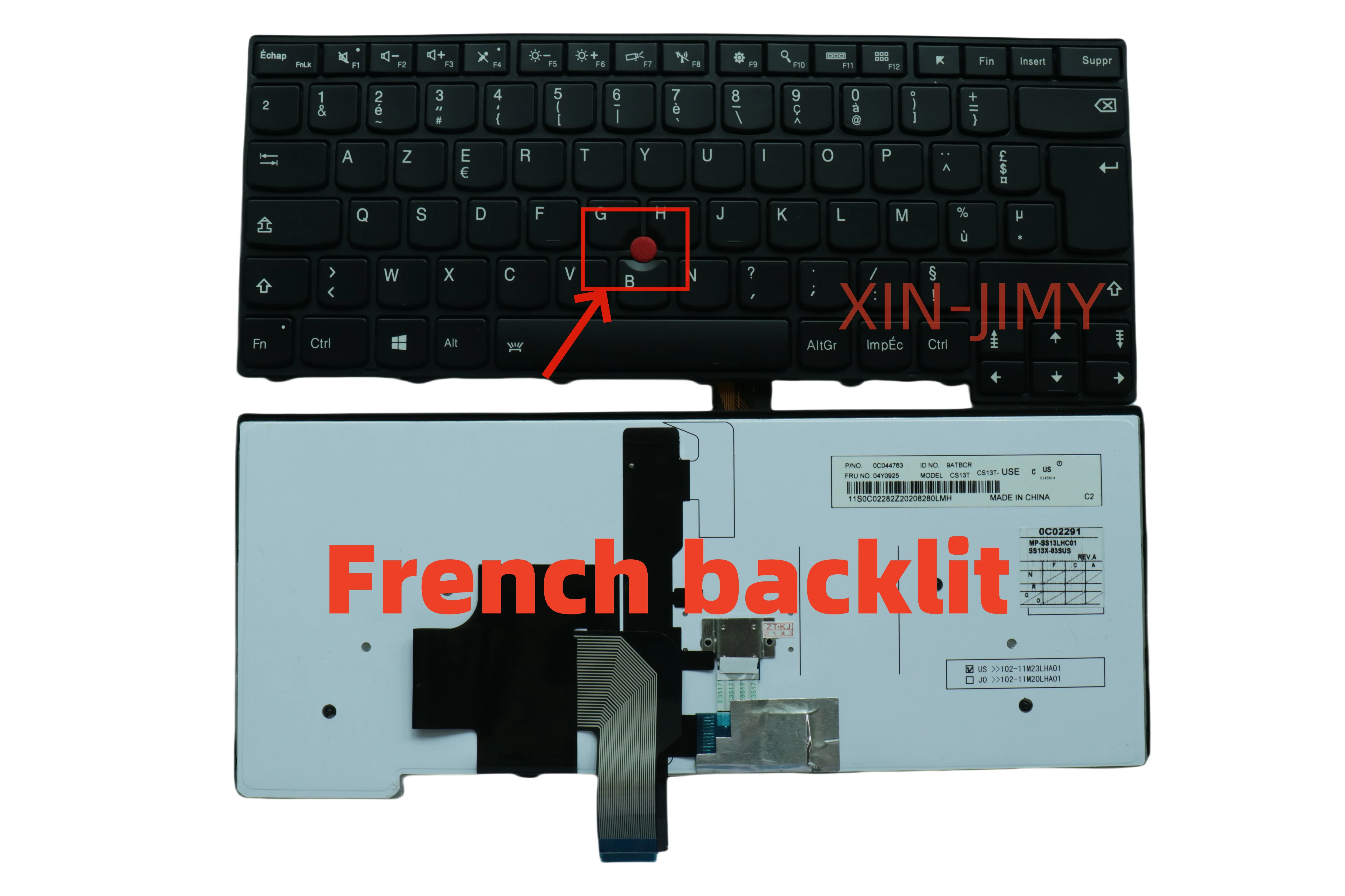 French backlit Laptop Keyboard for Lenovo T440 T440P T440s T431 E431 L440 T431S E440 L450 L460 T450 T450S T460 E431