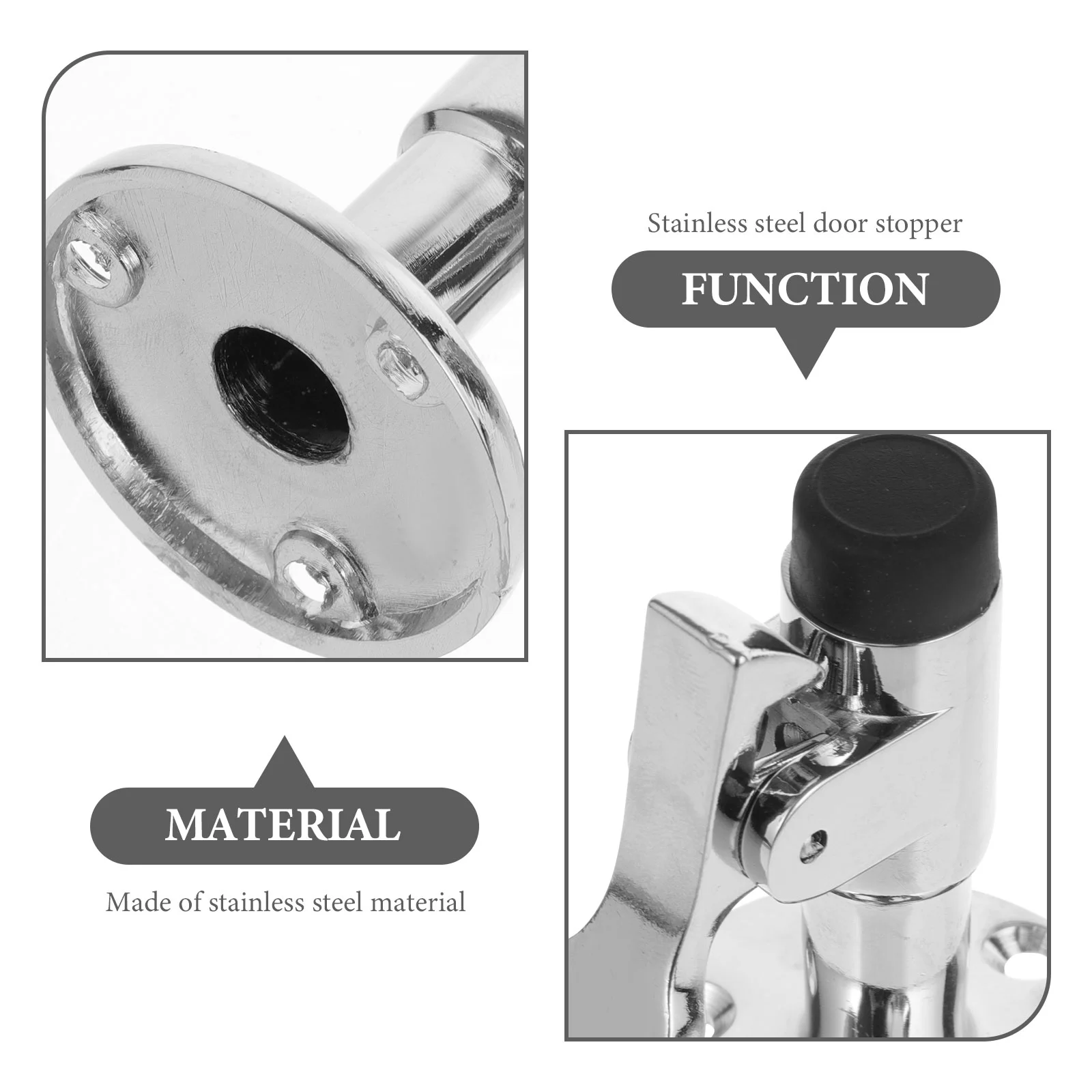 Marine Windproof Door Fixer Boat Stopper Holder for Yacht Protective Rv Knob Smooth Spring