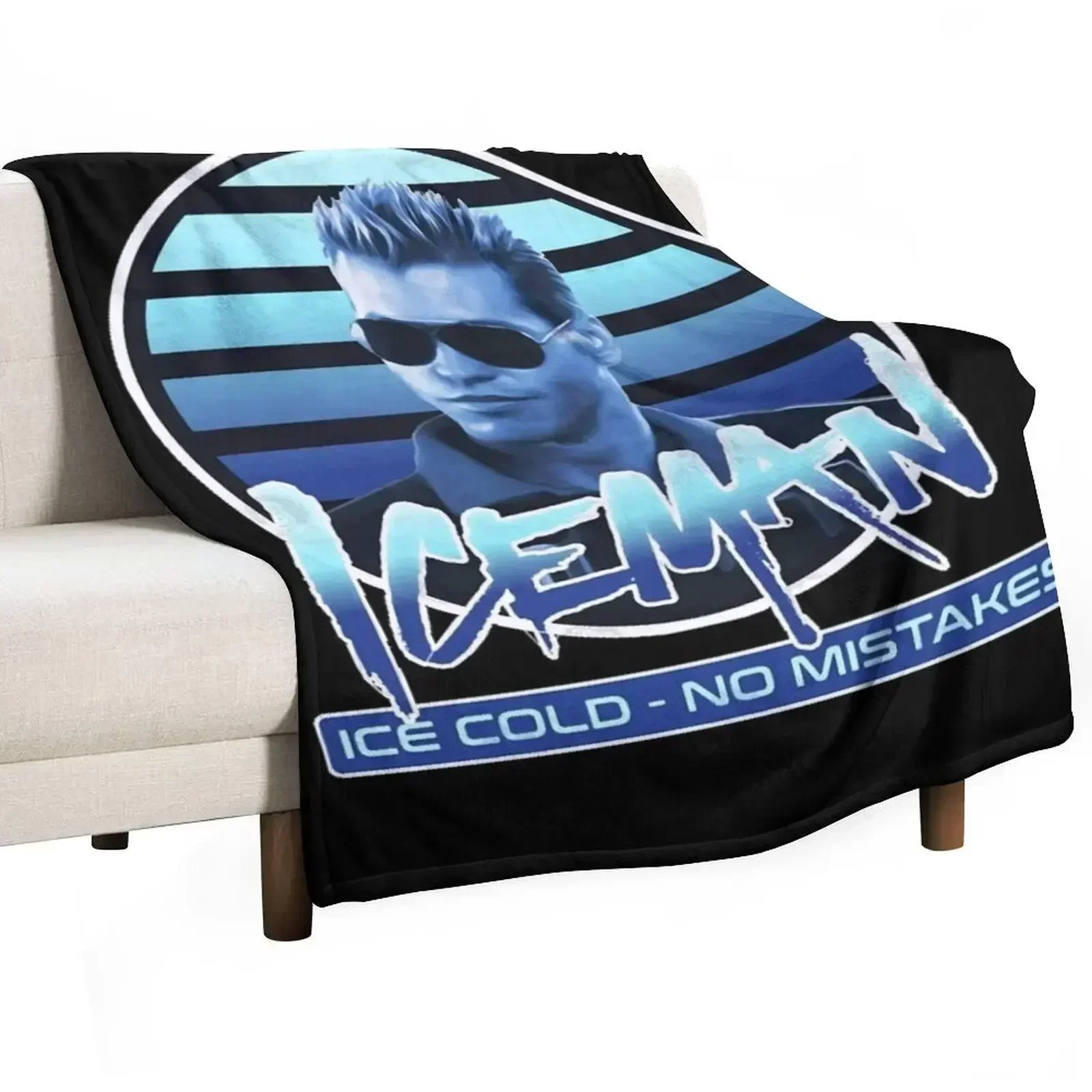 Iceman Throw Blanket Travel Luxury Designer Blankets