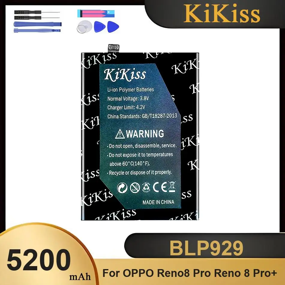 

Аккумулятор BLP929 для мобильного телефона OPPO Reno 8 Pro, Reno 8 Pro+, замена батареи