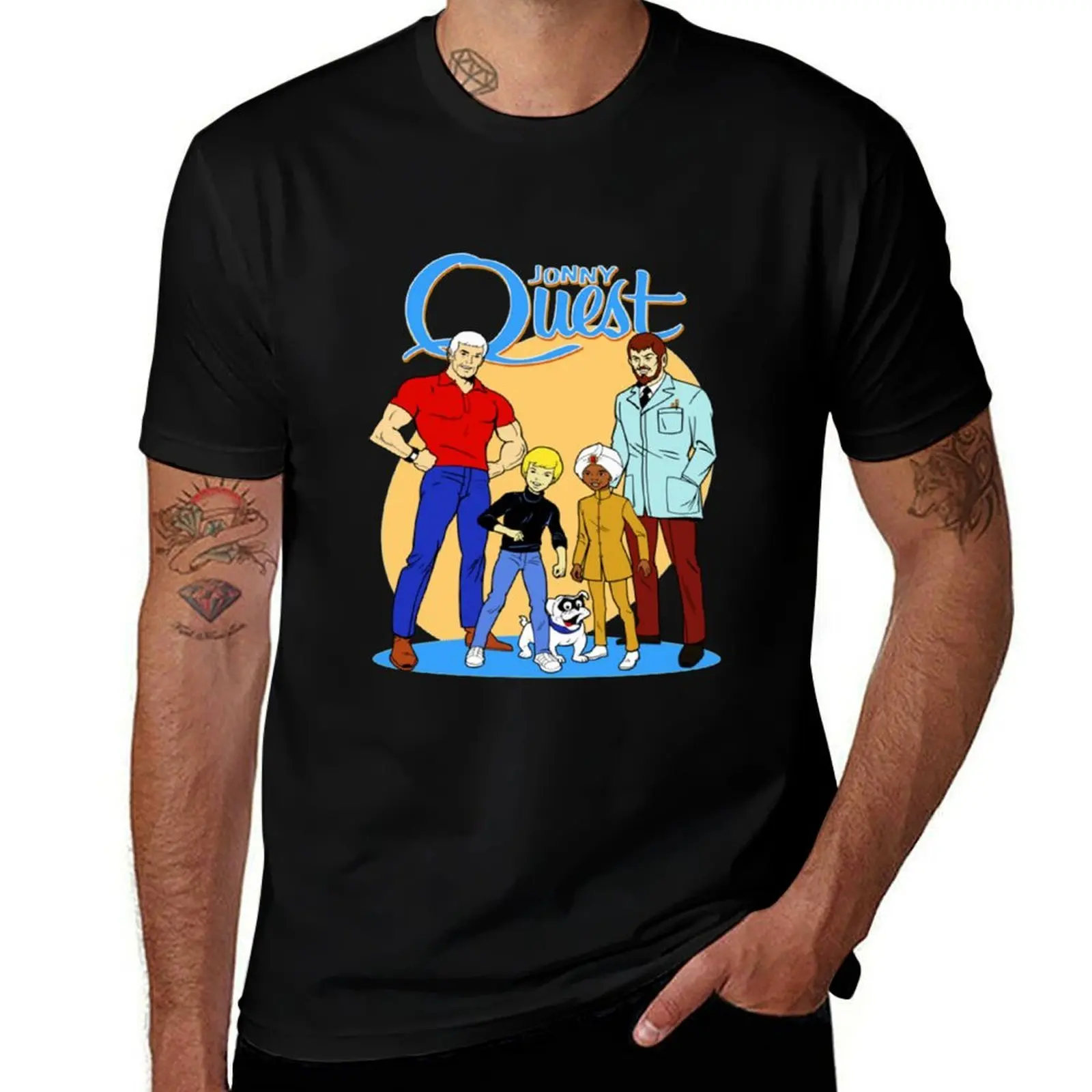 

Jonny Quest T-Shirt t shirts for man cotton soft anime t shirts for man man t shirt designer T-Shirt