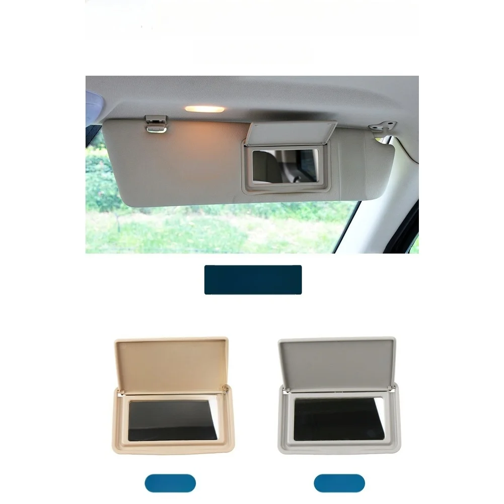 

ABS Vanity Mirror for Car Sun Visor Compatible with For Mercedes-Benz C Class W202 & E Class W210 OEM 2108102510
