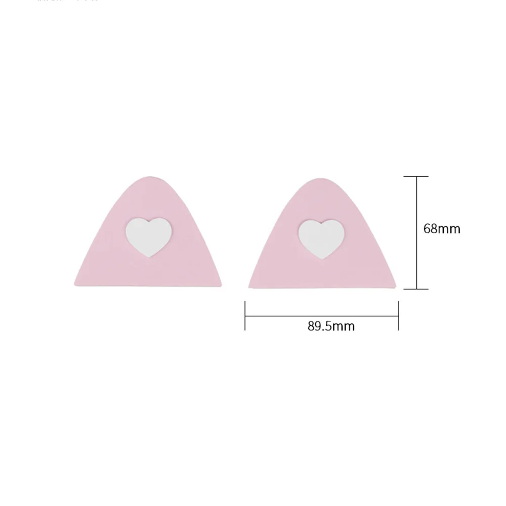 2pcs Cat Ears Computer Monitor Decoration Girls E-sports Room Desktop Decoration with Screen Border Cute Ornaments Creative Gift