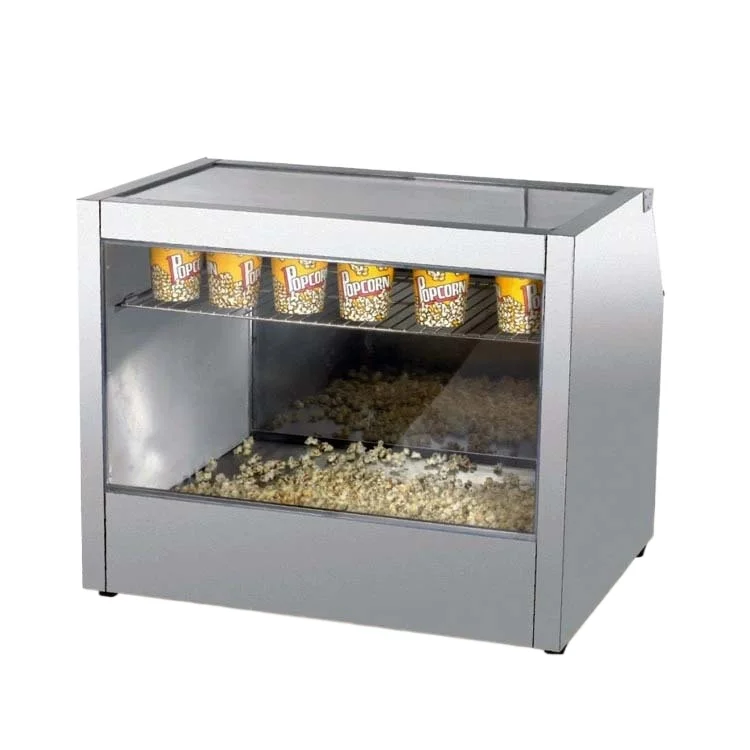 

Popcorn incubator HO-828 popcorn machine commercial stainless steel display cabinet