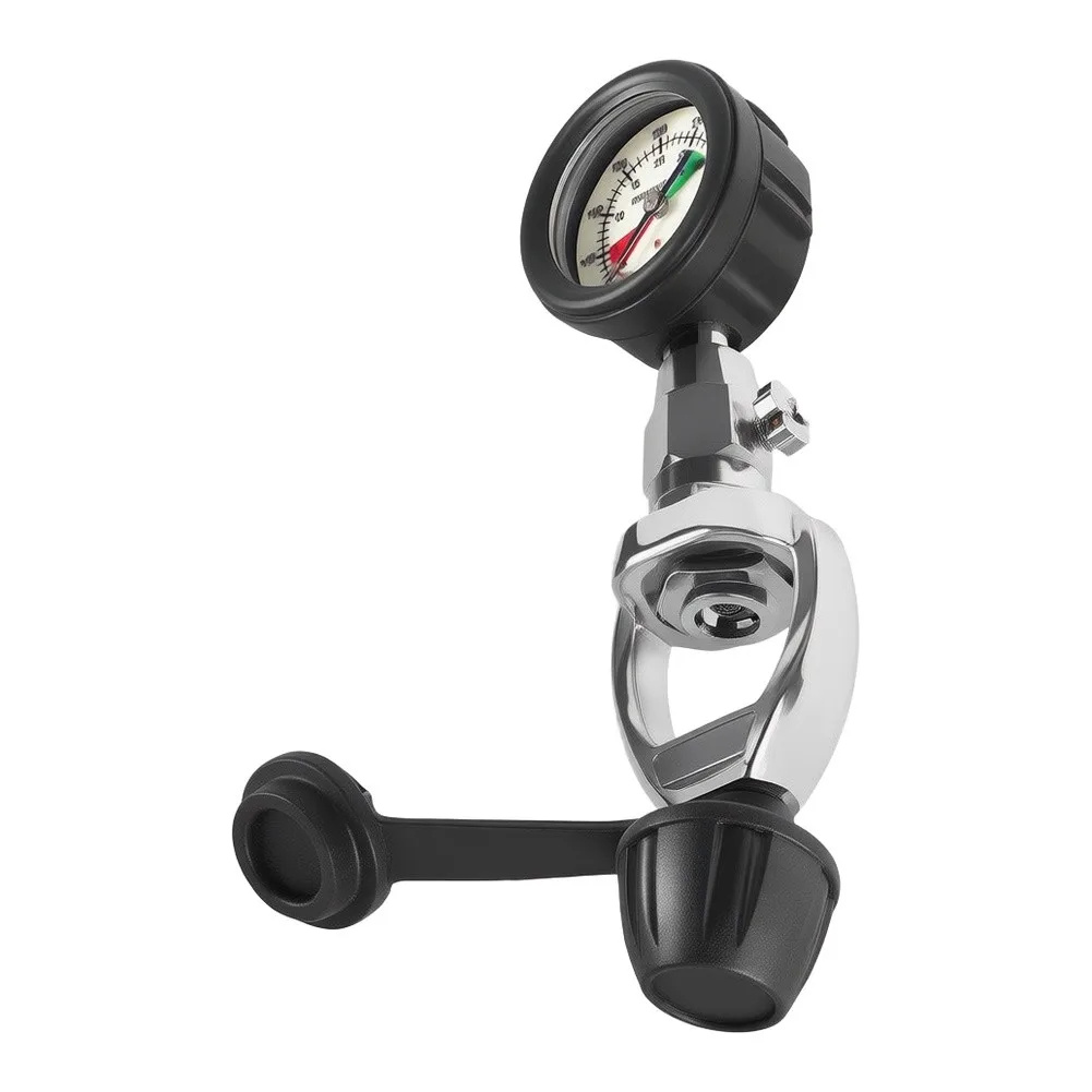 Brass Pressure Gauge For Scuba Accessory for dial Diameter 61mm 300Bar Gauge Accurate Pressure Measurement For Night Diving