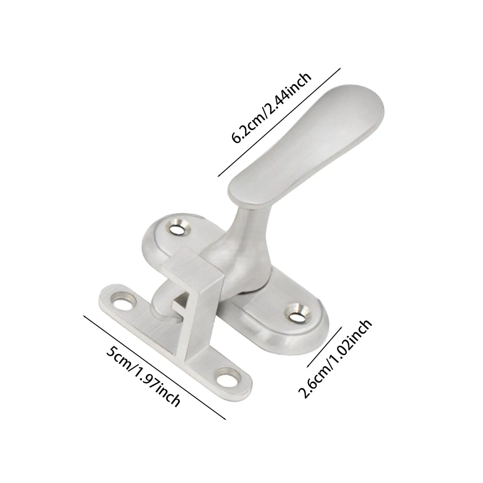 Serrature per porte a schermo Serratura per porta dell'armadio Hardware per cancello Serratura per porta della stalla del bagno Camera da letto Sicurezza domestica Serratura per porta del garage