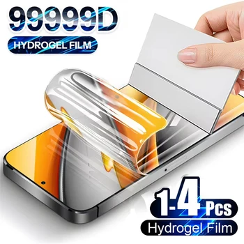 1-4 adet hidrojel Film Samsung A54 A35 A52 A53 A53 A33 A14 A13 A34 A05 A25 A51 aa72 A71 S24 Ultra S23 FE ekran koruyucu