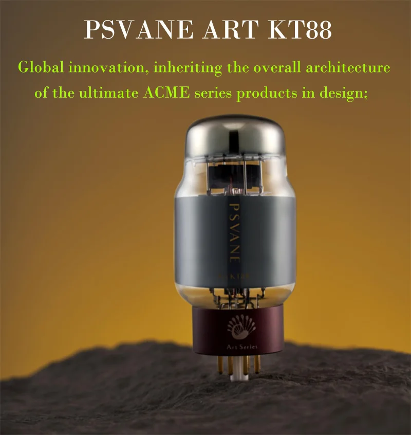 PSVANE KT88 Art KT88-T3 tubo de vacío actualización EL34 KT88 6550 KT120 KT66 KT100 KT77 válvula de Audio HIFI amplificador de tubo de electrones DIY