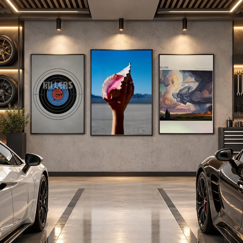 The K-Killers Poster Wall Art Sticker For Living Room Bedroom Bar Home Decor Mural Painting Decoration