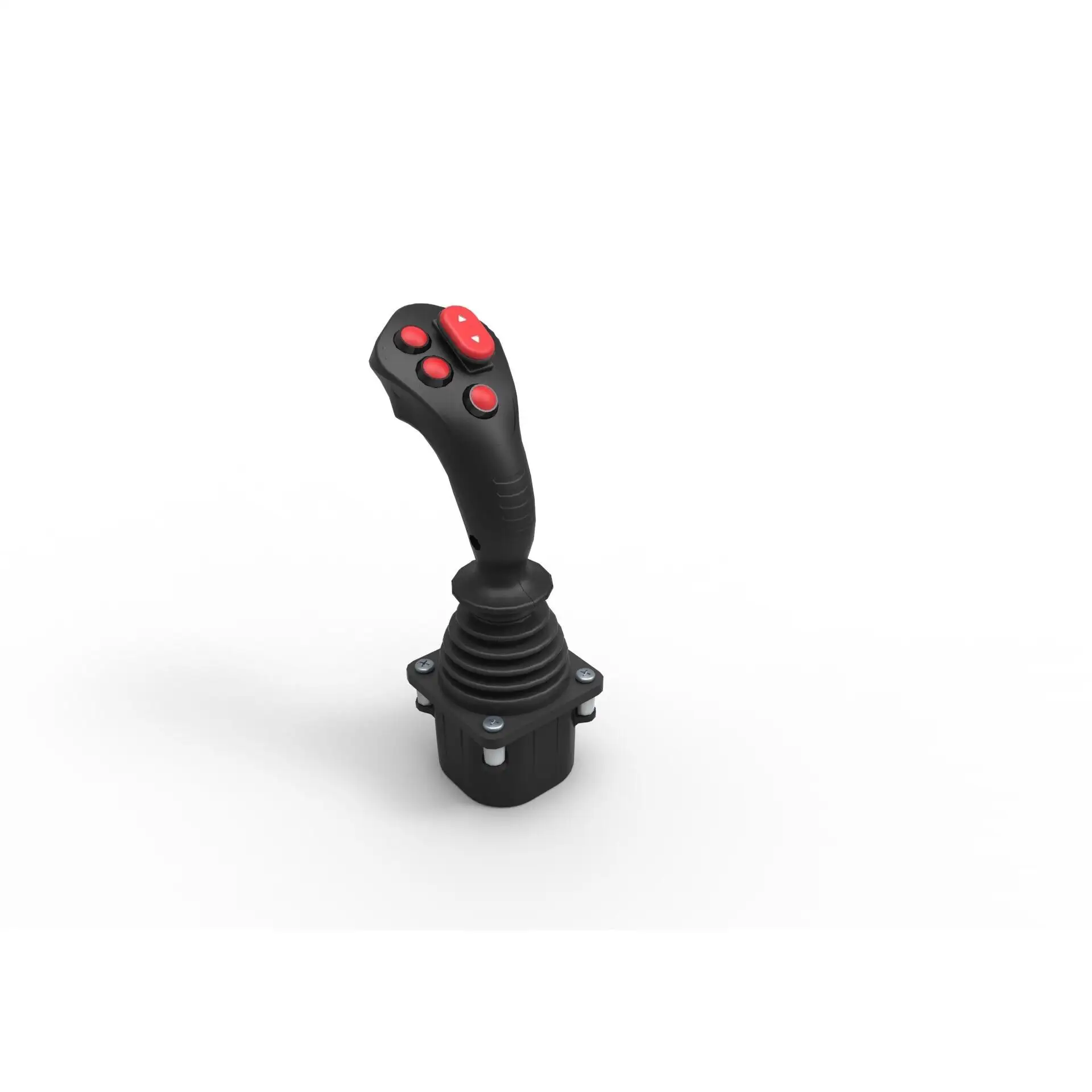 Joystick de mano operado con conjunto de varilla operativa con mango de cuatro botones, venta directa de fábrica