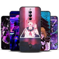 Anime Vaporwave Glitch Phone Case For ZTE Nubia Red Magic 8 8S 9 Pro Plus 5G 5S 6R Redmagic 6 7 6S 7S Pro Cover