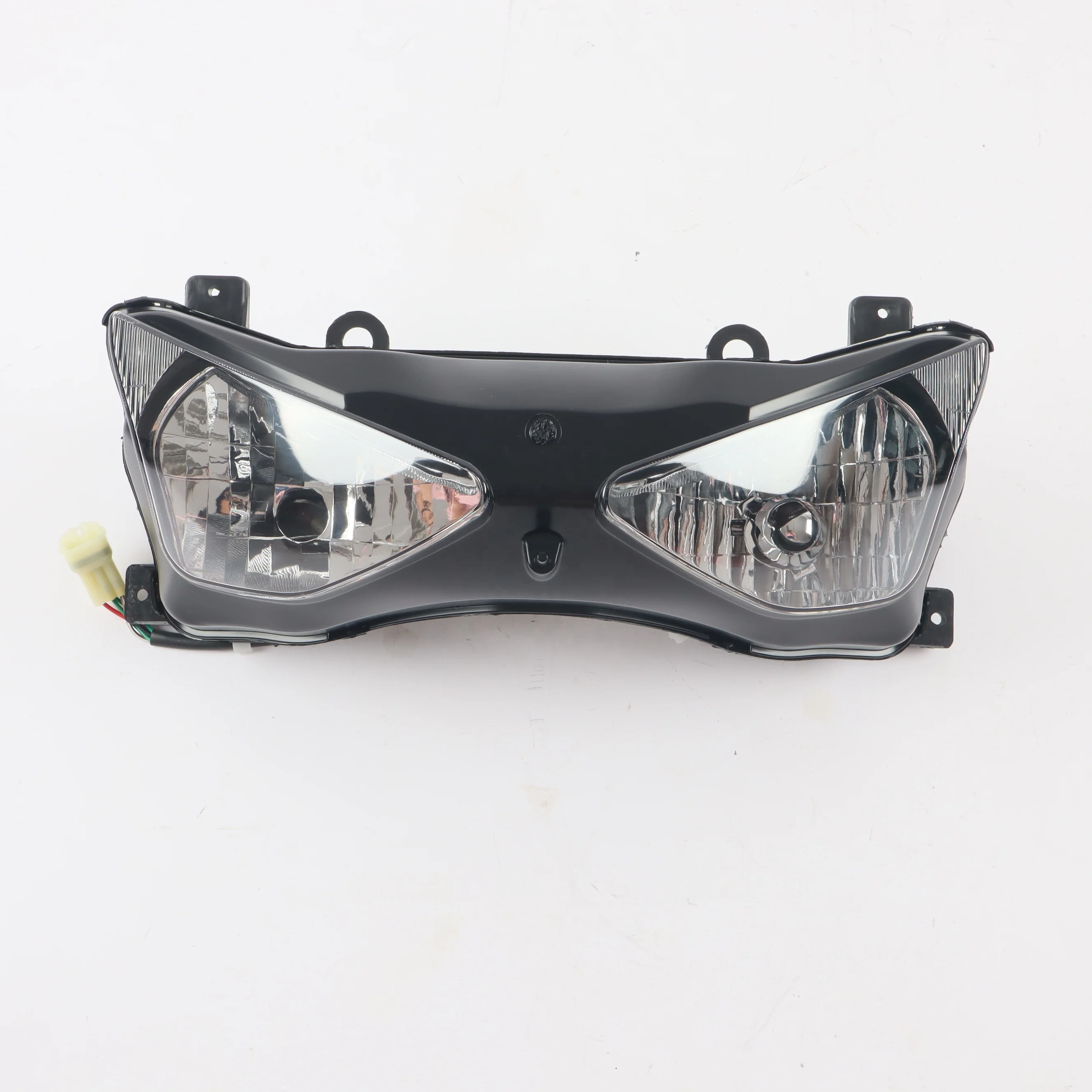 China Factory Plastic Racing Motorcycle Parts Head Light Assembly For KAWASAKI ZX 6R 2003 2004