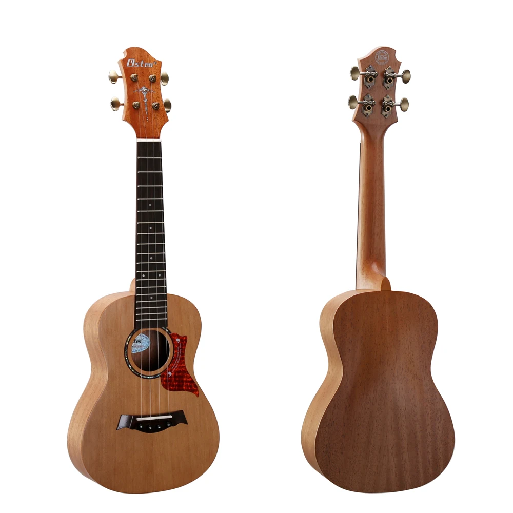 

Wholesale Accept OEM/ODM 23 Inch Ukulele Solid Red Pine Top White Mahogany Back Matte Finish Ukulele For Sale