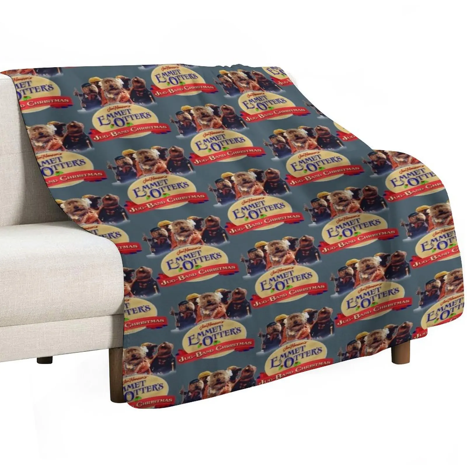 emmet otters jug band christmas Throw Blanket Tourist Fashion Sofas blankets ands Bed Fashionable Kid'S Hairy Blankets