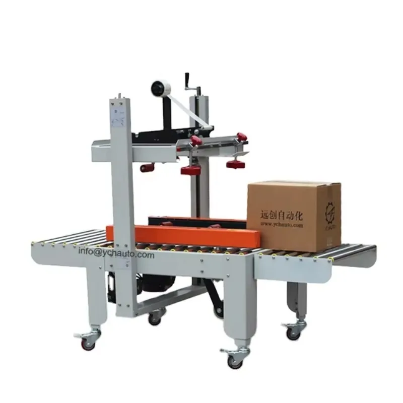 

2026 China Hot Sell Cartoon Sealing Machine Semi Automatic Boxes Sealer Machine Manual for Cartoon Boxes Assembly Line