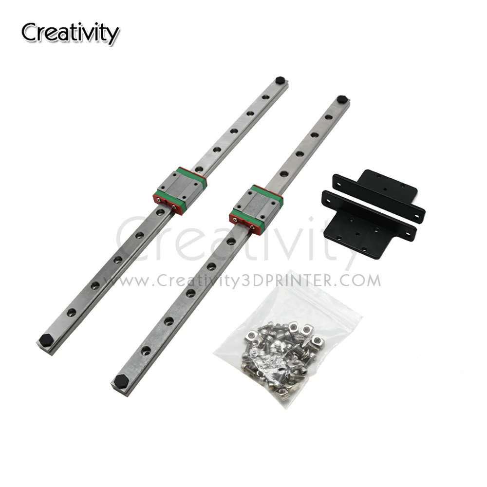 3D Printer Ender 3/V2/PRO Y Axis Dual Linear Rail Upgrade Kit Z Axis Upgrade Kit For Ender 3/V2/PRO 3D Printer Upgrade Kit