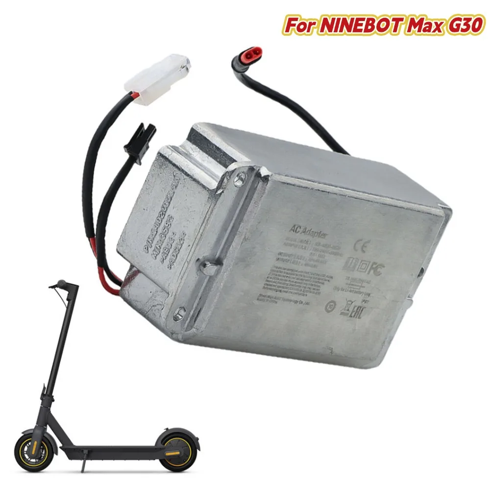 

Electric Scooter Built-In Charger For Ninebot Max G30 Mounting Electric Scooter Power Adapter Built-In Charger