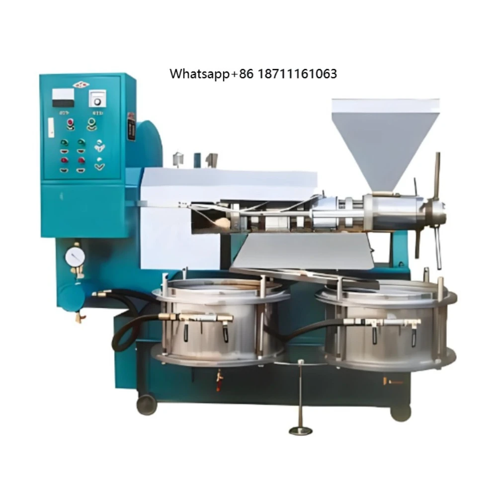 Complete Oil Press Production Line Customizable Voltage 380 415V 50Hz | for Industrial Cooking Oil