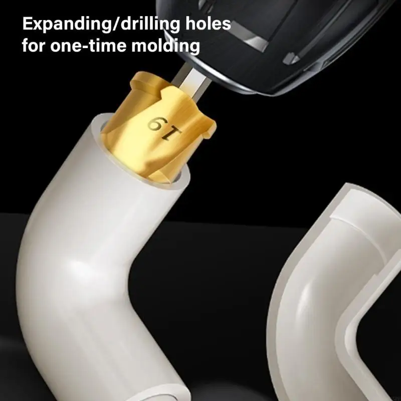 

E5be 2pcs Shank Dearning Bits с остановкой канавки Высокоскоростная сталь 20 мм 25 мм