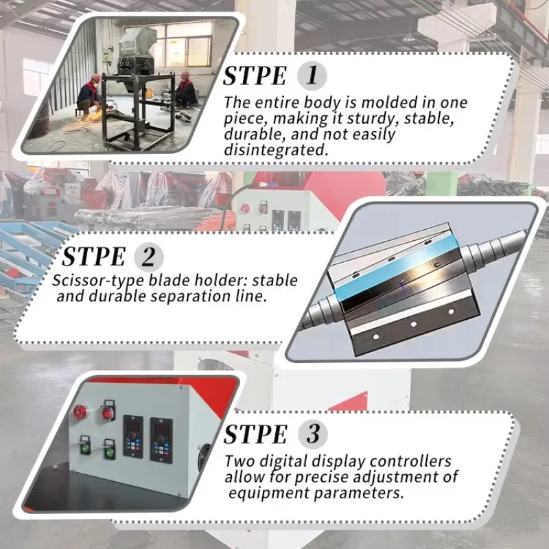 Factory Supply Home Use 40kg/h Small Copper Cable Granulator Machine  Mini Copper Cable Recycling Machine